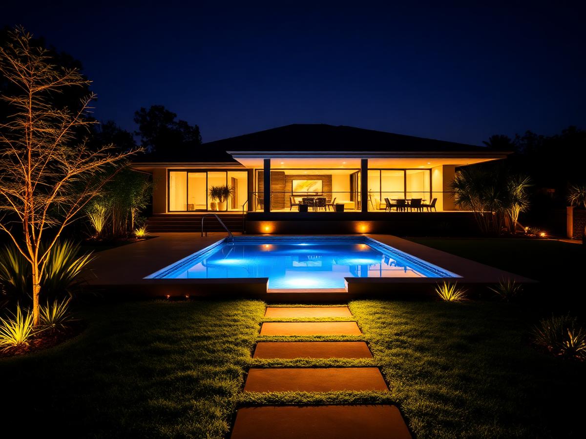 Outdoor & pool lighting